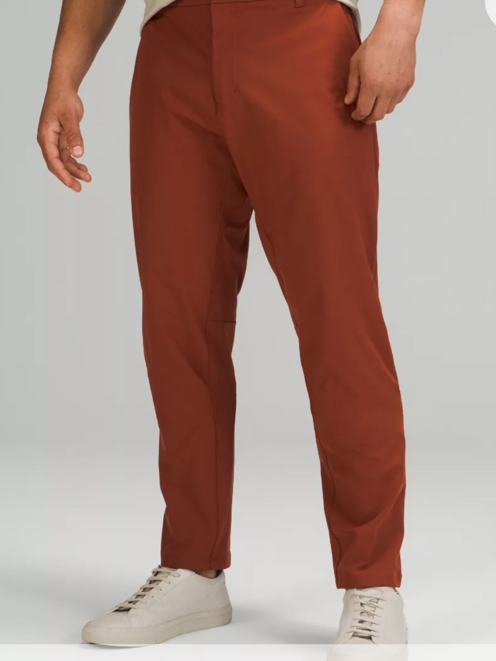 Lululemon Men's Commission Pant Classic -Dark Terra Cotta/Rust. Size 32 - Picture 1 of 14